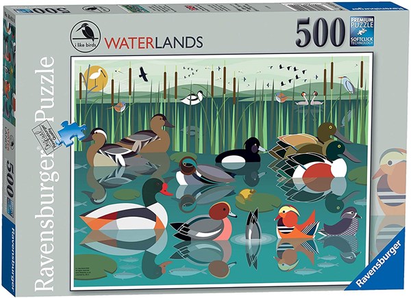Ravensburger (16411) - "I Like Birds" - 500 Teile Puzzle