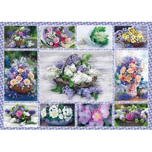 Schmidt Spiele (58366) - "Blumenbouqet" - 500 Teile Puzzle
