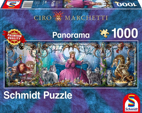 Schmidt Spiele (59612) - Ciro Marchetti: "Eispalast" - 1000 Teile Puzzle