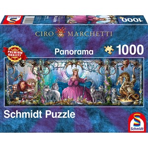 Schmidt Spiele (59612) - Ciro Marchetti: "Eispalast" - 1000 Teile Puzzle