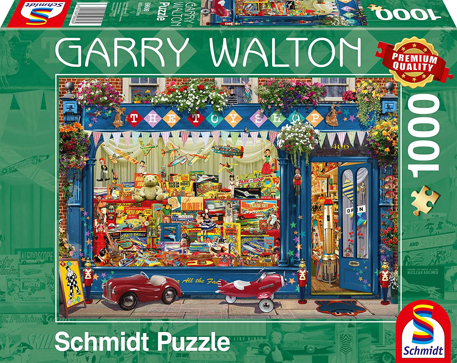 Bundle 2 Puzzles - NEW Schmidt discount Garry Walton - The Bookshop & Bakery Puzzles