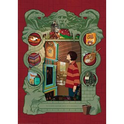 Ravensburger (16516) - "Harry Potter bei der Weasley Familie" - 1000 Teile Puzzle