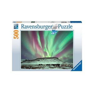 Ravensburger (89489) - "Aurore Boreale" - 500 Teile Puzzle