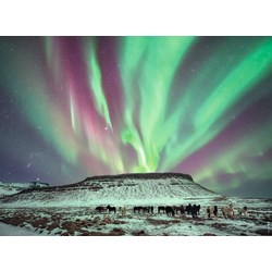 Ravensburger (89489) - "Aurore Boreale" - 500 Teile Puzzle