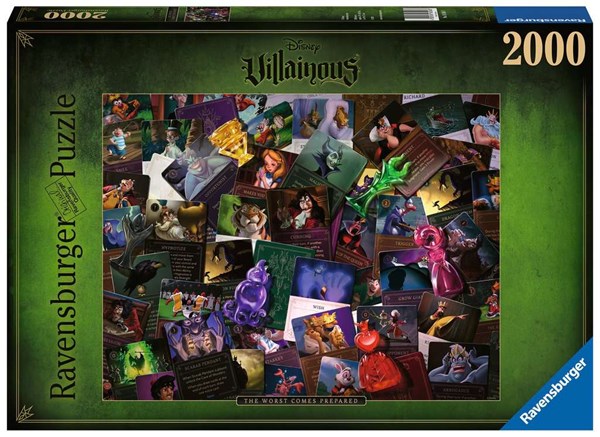 Ravensburger (16506) - "Disney Villainous" - 2000 Teile Puzzle