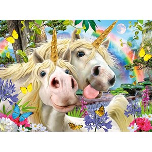 Ravensburger (12898) - "Don't Worry, Be Happy" - 100 Teile Puzzle