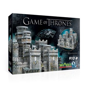 Wrebbit (W3D-2018) - "Game of Thrones, Winterfell" - 910 Teile Puzzle