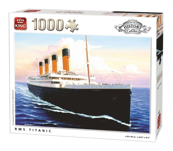 King International (05621) - "RMS Titanic" - 1000 Teile Puzzle