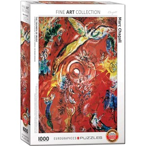 Eurographics (6000-5418) - Marc Chagall: "Der Triumpf der Musik" - 1000 Teile Puzzle