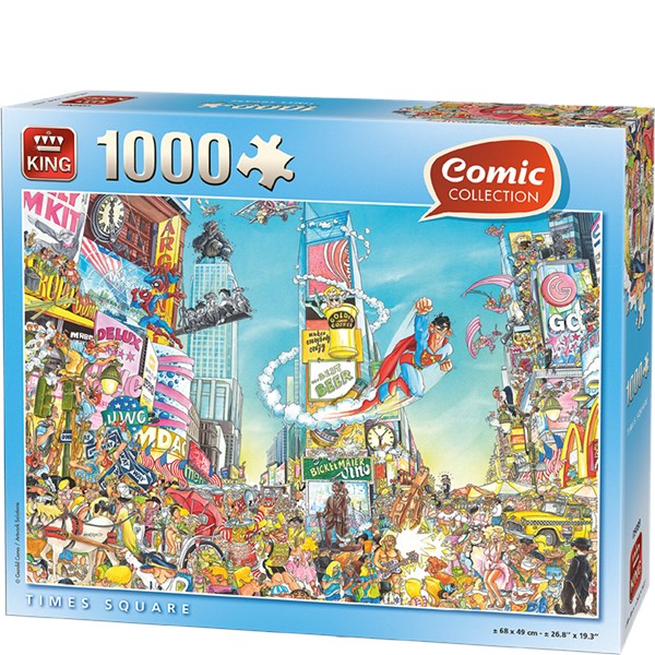 King International (55905) - "Times Square" - 1000 Teile Puzzle