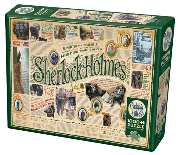 Cobble Hill (80293) - "Sherlock" - 1000 Teile Puzzle