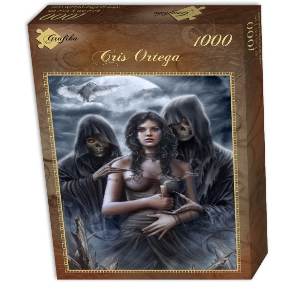 Grafika (01085) - Cris Ortega: "Spirit of the Night" - 1000 Teile Puzzle