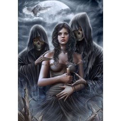 Grafika (01085) - Cris Ortega: "Spirit of the Night" - 1000 Teile Puzzle