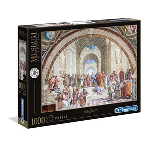 Clementoni (39483) - Raphael: "Die Schule von Athen" - 1000 Teile Puzzle