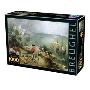 D-Toys (75826) - Pieter Brueghel the Elder: "Pieter Brueghel" - 1000 Teile Puzzle