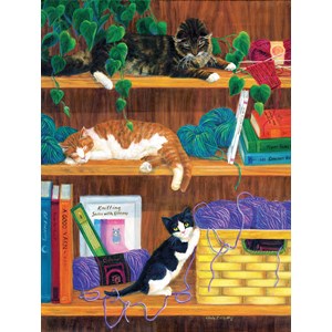 SunsOut (31631) - Linda Elliott: "A good Yarn" - 500 Teile Puzzle