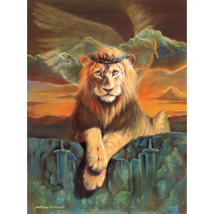 SunsOut (66048) - William Clayton Hallmark: "Lion of Judah" - 500 Teile Puzzle