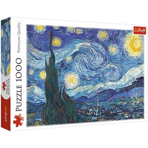 Trefl (10560) - Vincent van Gogh: "Die Sternennacht" - 1000 Teile Puzzle
