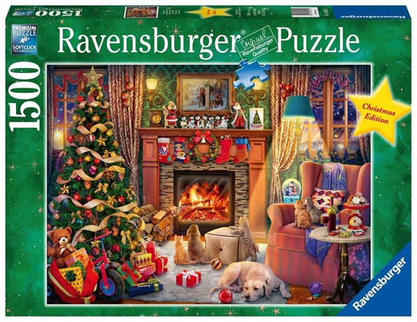 Ravensburger (16558) - "Heiligabend" - 1500 Teile Puzzle