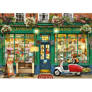 Schmidt Spiele (59605) - Garry Walton: "Elektronik-Shop" - 1000 Teile Puzzle