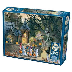 Cobble Hill (85085) - Douglas Laird: "Halloween Buddies" - 500 Teile Puzzle