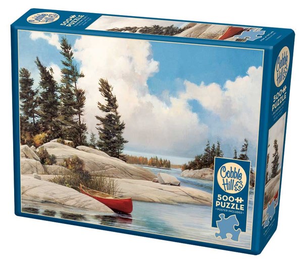 Cobble Hill (85074) - Douglas Laird: "A Day at the Lake" - 500 Teile Puzzle