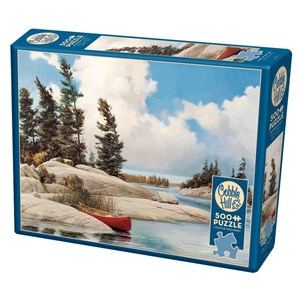 Cobble Hill (85074) - Douglas Laird: "A Day at the Lake" - 500 Teile Puzzle