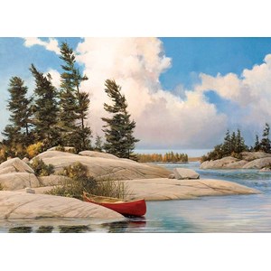 Cobble Hill (85074) - Douglas Laird: "A Day at the Lake" - 500 Teile Puzzle