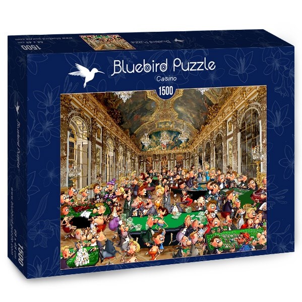 Bluebird Puzzle (70263) - François Ruyer: "Casino" - 1500 Teile Puzzle