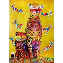 Bluebird Puzzle (70301) - Graeme Stevenson: "African Watch" - 1000 Teile Puzzle