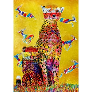 Bluebird Puzzle (70301) - Graeme Stevenson: "African Watch" - 1000 Teile Puzzle