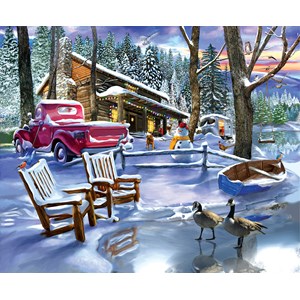 SunsOut (31530) - "Snowed In" - 500 Teile Puzzle