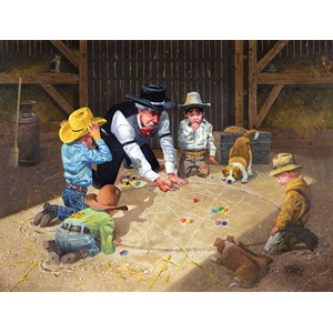 SunsOut (36013) - Don Crook: "Only Game in Town" - 500 Teile Puzzle