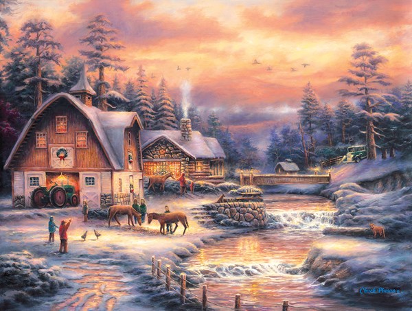 SunsOut (33714) - "Country Holidays" - 500 Teile Puzzle