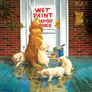 SunsOut (36028) - Don Crook: "Wet Paint" - 500 Teile Puzzle