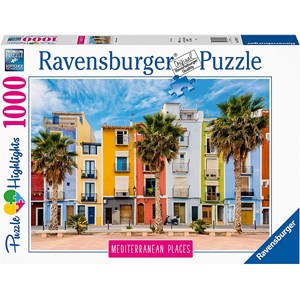 Ravensburger (14977) - "Alicante, Villajoyosa" - 1000 Teile Puzzle