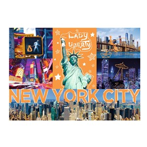 Trefl (10579) - "New-York Neon City" - 1000 Teile Puzzle