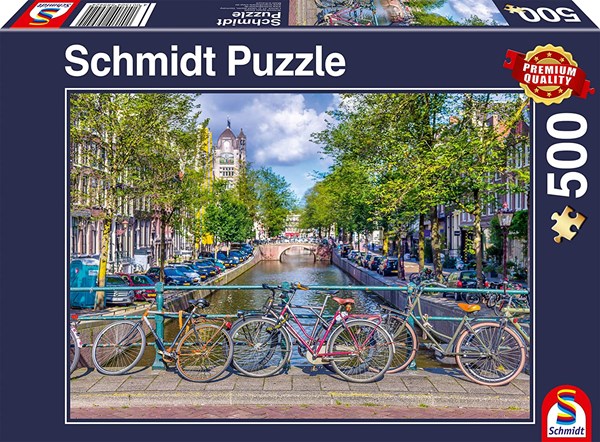 Schmidt Spiele (58942) - "Amsterdam" - 500 Teile Puzzle
