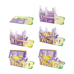 Melissa and Doug (9461) - "Pretty Purple Dollhouse" - 100 Teile Puzzle