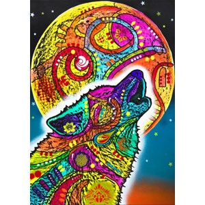 Bluebird Puzzle (70203) - Dean Russo: "Howling Wolf" - 1000 Teile Puzzle