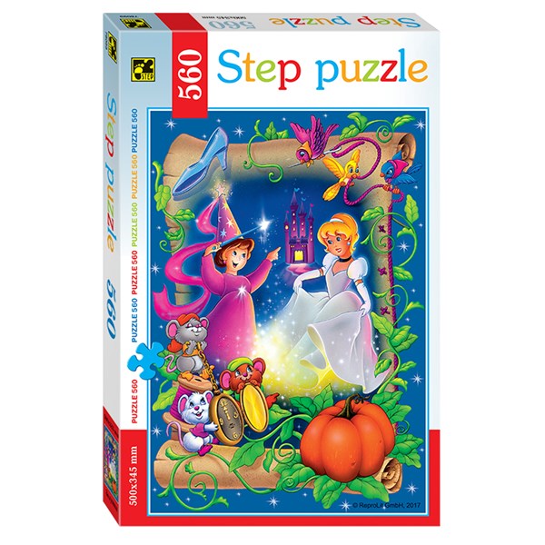 Step Puzzle (78099) - "Aschenputtel" - 560 Teile Puzzle