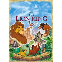 Jumbo (18823) - "The Lion King Movie Poster" - 1000 Teile Puzzle