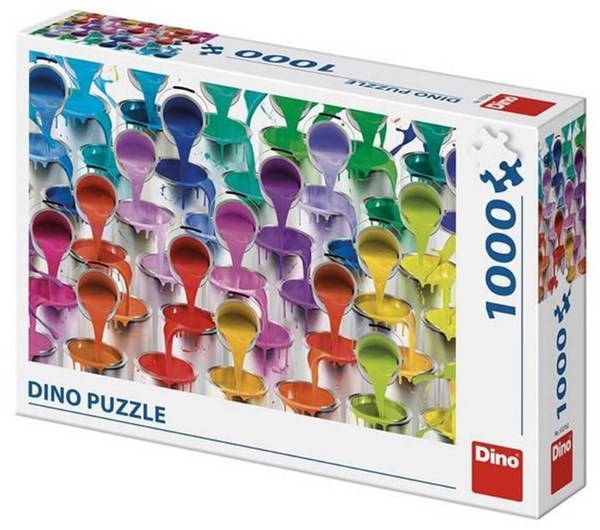 Dino (53276) - "Farben" - 1000 Teile Puzzle