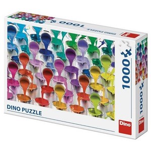 Dino (53276) - "Farben" - 1000 Teile Puzzle