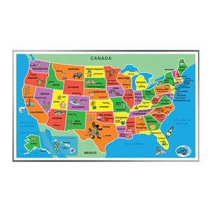 A Broader View (153A) - "Kids' Puzzle of the USA" - 55 Teile Puzzle