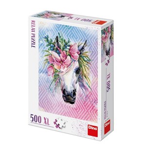 Dino (51403) - "Einhorn" - 500 Teile Puzzle
