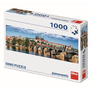 Dino (54538) - "Prag, Tschechische Republik" - 1000 Teile Puzzle