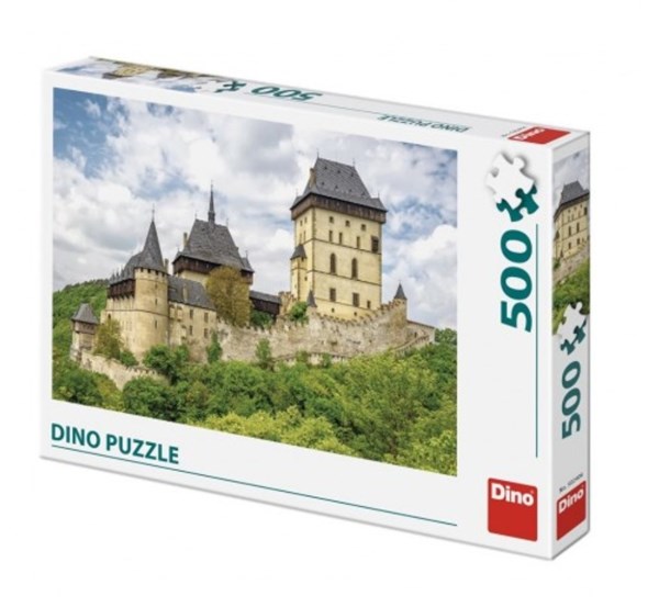 Dino (50240) - "Karlstein Castle" - 500 Teile Puzzle