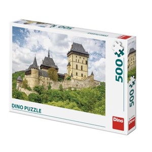 Dino (50240) - "Karlstein Castle" - 500 Teile Puzzle