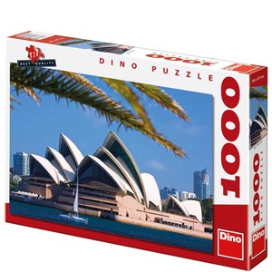 Dino (53214) - "Opernhaus Sydney" - 1000 Teile Puzzle